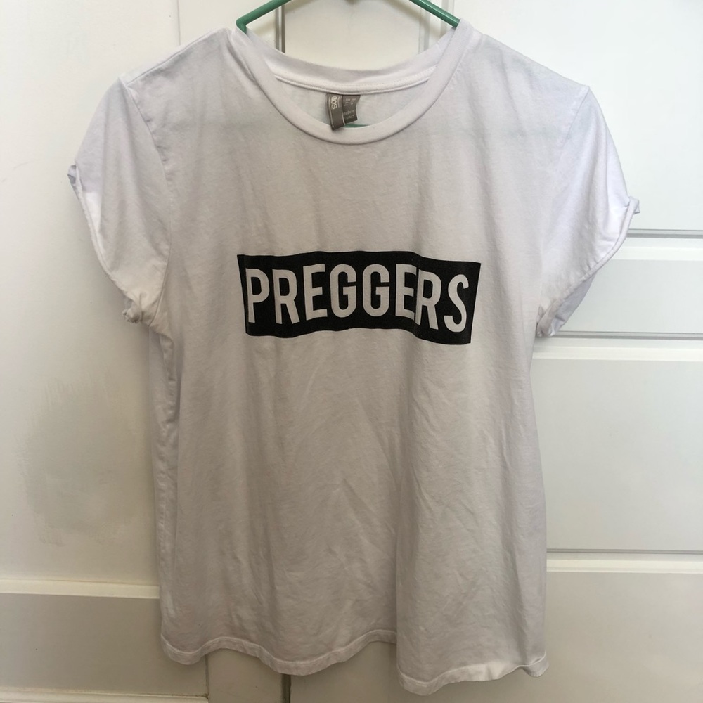 ASOS size 6 pregnancy maternity T-shirt- preggers